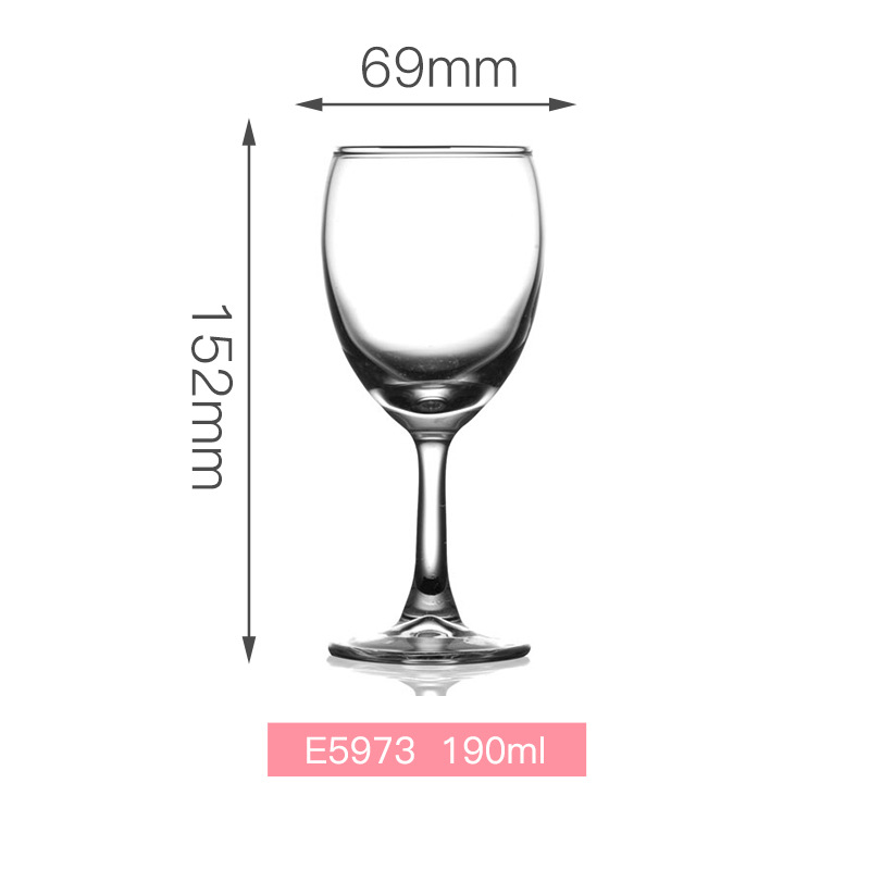 Lemeiya Elegance Series Tall Glass and Small Wine Glass Set, red wine glass, tall wine glass, Champagne glass details Picture