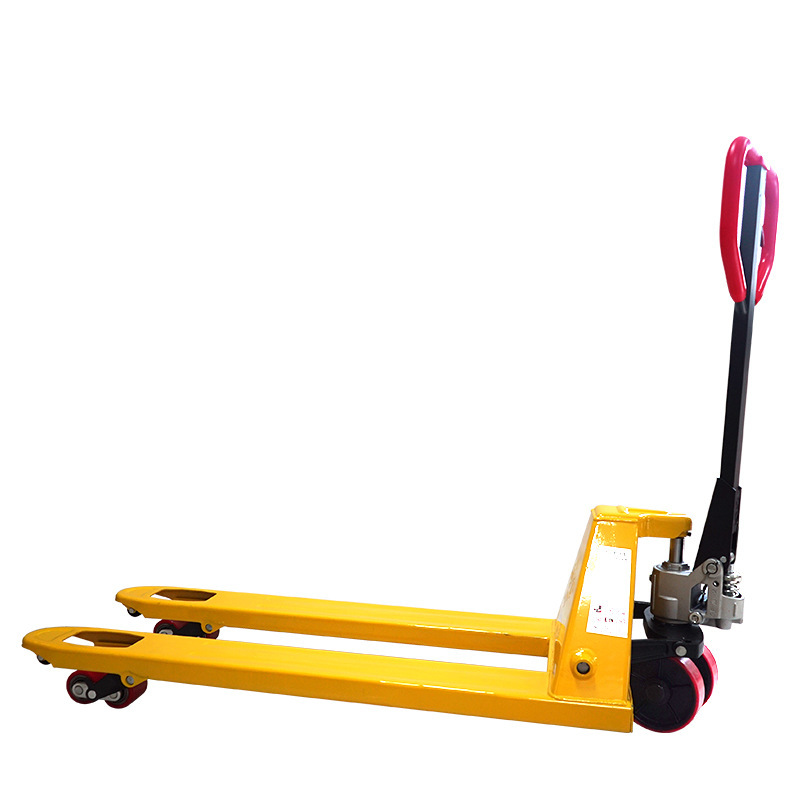 Cross-border wholesale manual hydraulic handling trucks, 2-ton, 3-ton, 5-ton loading and unloading trailers, hand-pushed lifting ground cattle, manual forklifts Item Picture
