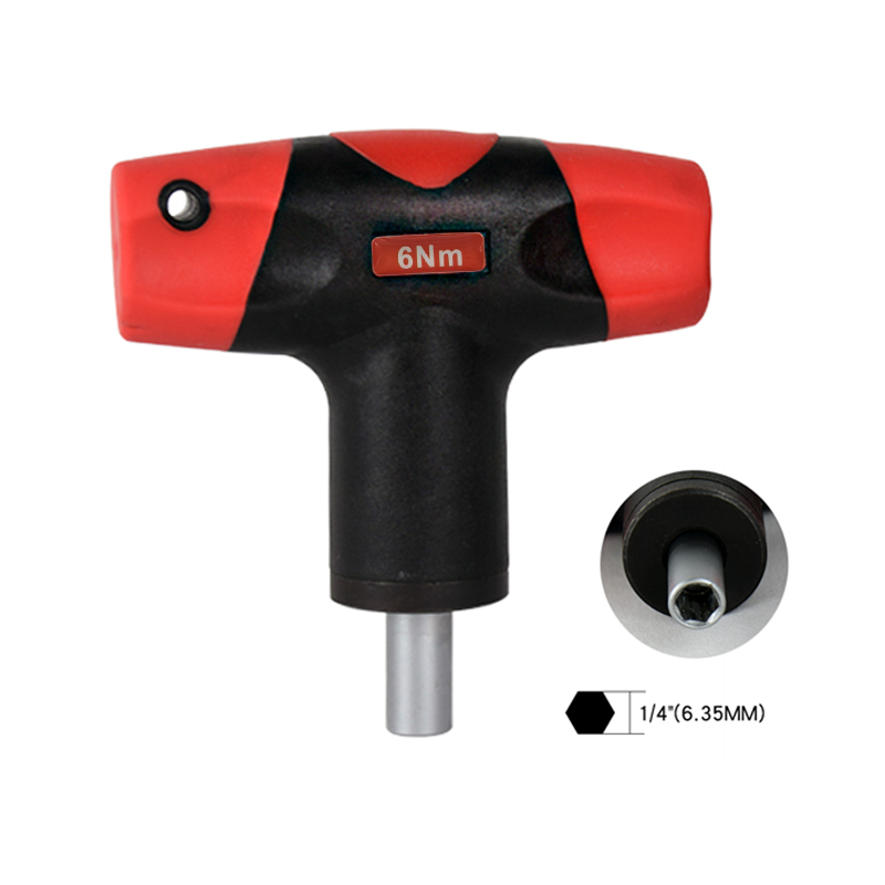 # T-type high-precision jump type fixed torque wrench, torque 0.6-6, screwdriver screwdriver torque, idle rotation slippage undefined