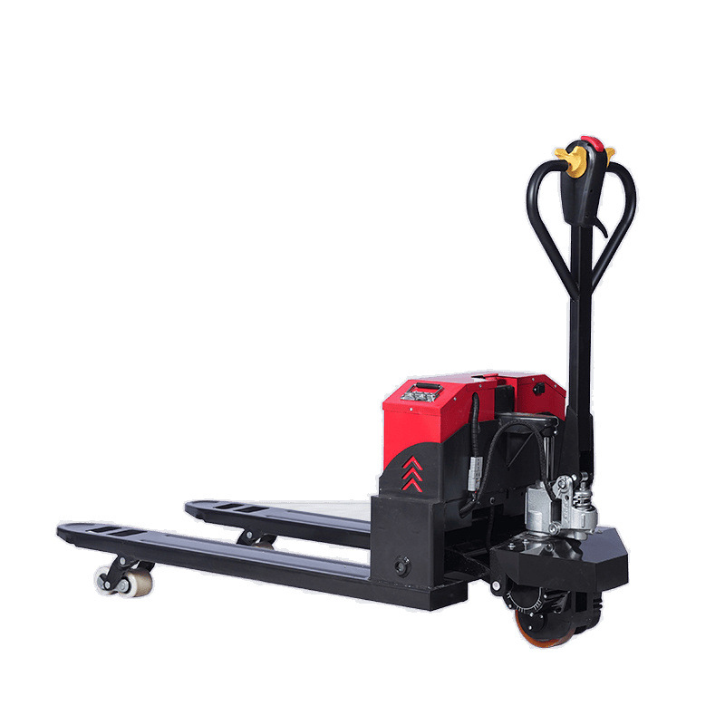 Electric 20A ground ox, 3-ton forklift, hand-pulled hydraulic pallet truck, 2-ton small trailer, loading and unloading pallet truck factory wholesale Item Picture