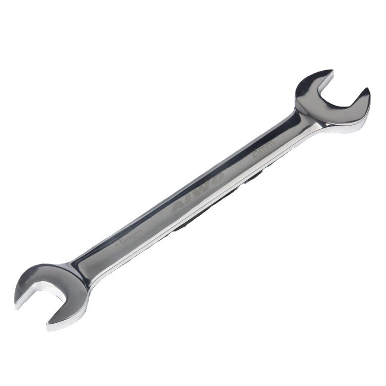 Factory direct sales, large quantities get better prices. Mirror rib semi-polished sand double-opening wrench fork wrench Item Picture