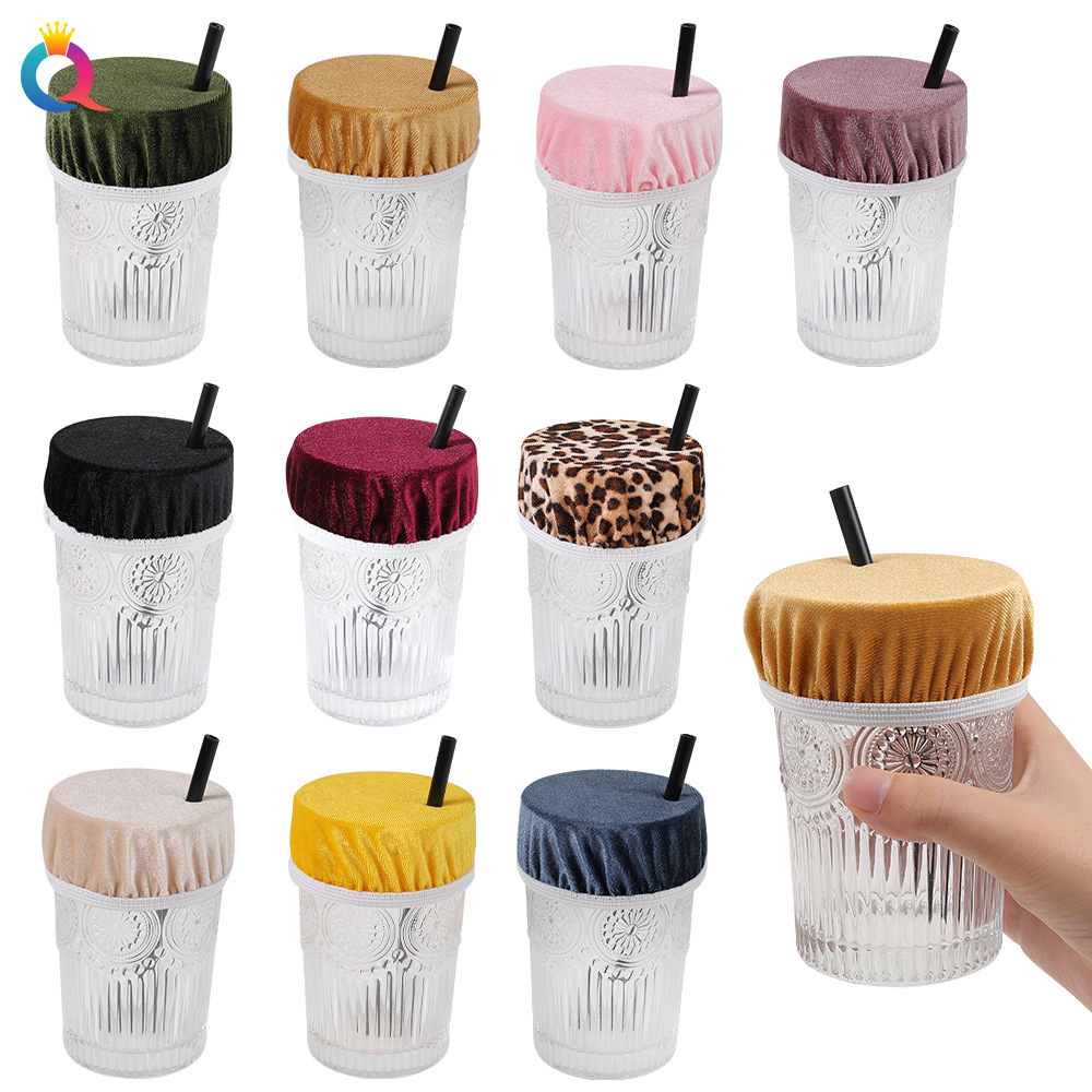 Qiyue European and American Cross-border Nightclub anti-drug Magic Tools - water cup covers, cup LIDS, rubber bands, dust-proof cup covers manufacturer wholesale full figure