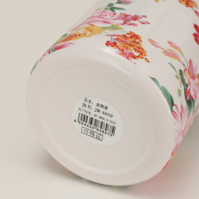 Chinese-style printed 316 stainless steel insulated kettle for girls, high appearance level insulated cup, thickened large-capacity cup, hand-held kettle Application Scenario