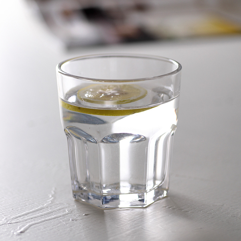 POUGINE/ Bojiang tempered Glass Cups, creative glass spirits wine glasses, creative rock water glasses, beer glasses Specification drawing