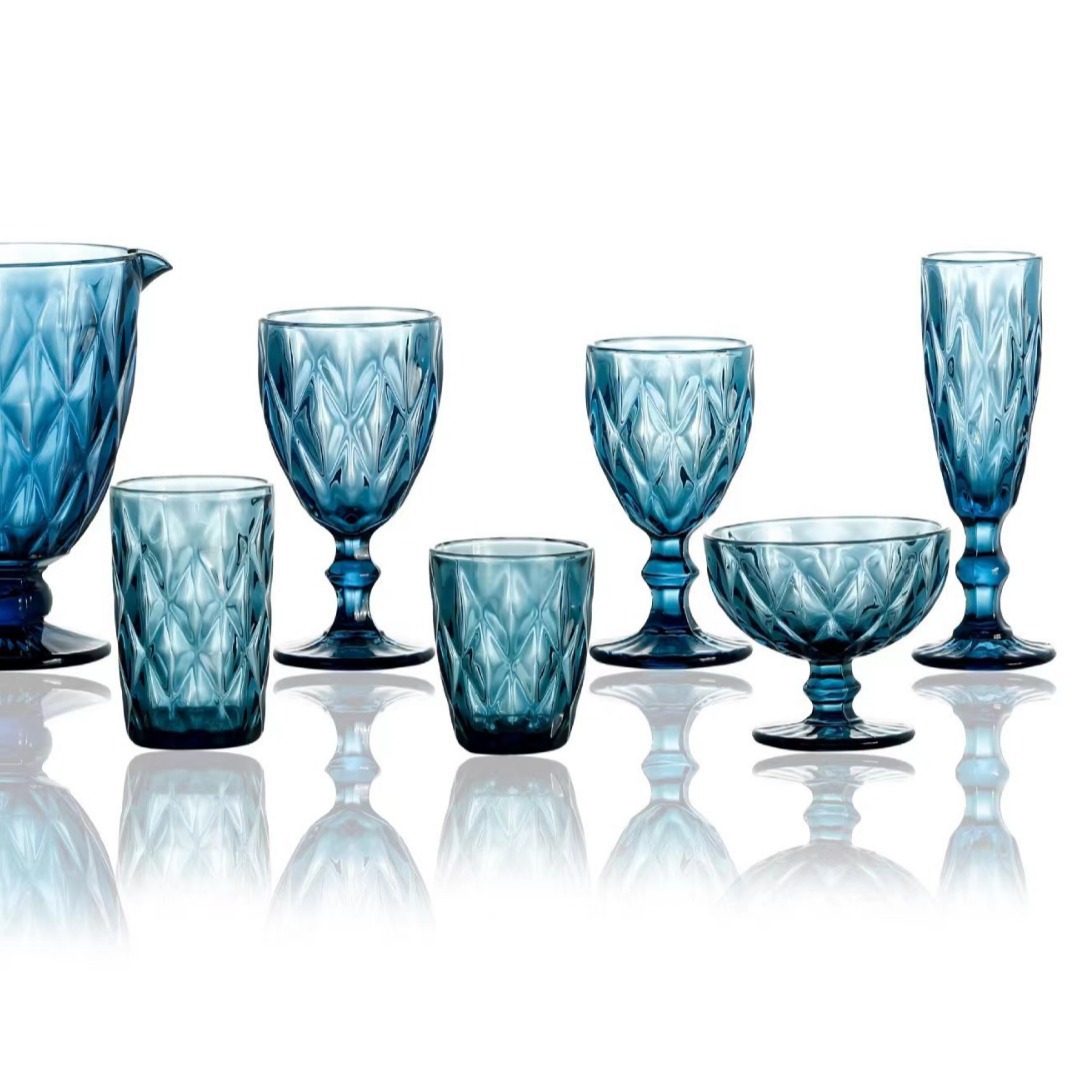 Factory direct sales of glass cups, household colorants, thickened water cups in original color, hotel mouthwash cups, juice cups, large capacity Application Scenario