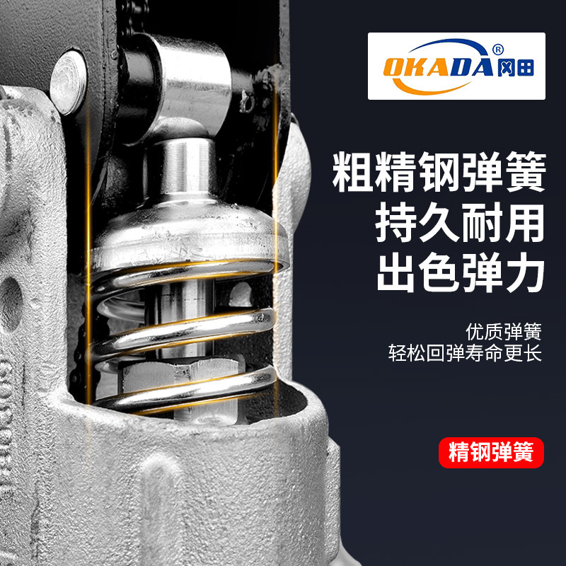 Manufacturer's manual hydraulic forklift, 2-ton material handling vehicle, pallet loading and unloading, 3-ton small lifting, pushing and pulling electric forklift Specification drawing