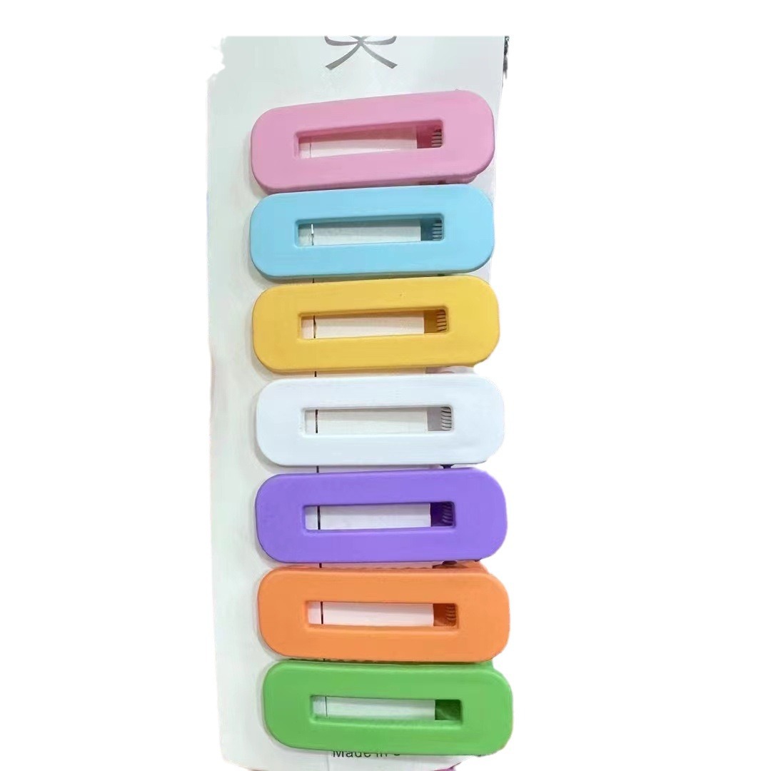 Candy-colored diy hair clips, children's hair accessories, headwear, ins broken hair clips, handcrafted Korean-style hair clips wholesale Item Picture