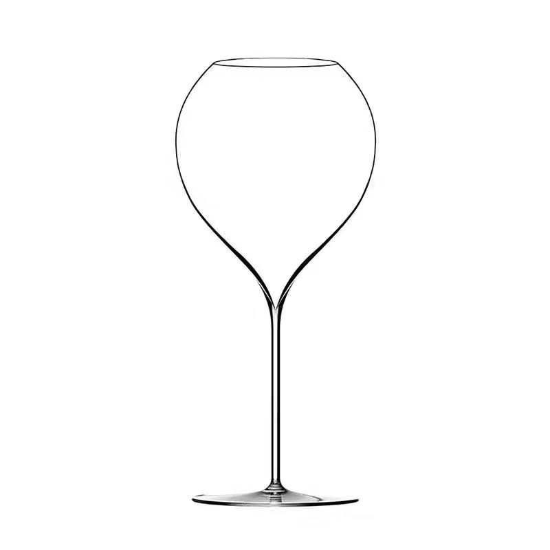 New European tall wine glass, crystal glass wine glass, sparkling champagne, Burgundy tall wine glass, bar Item Picture
