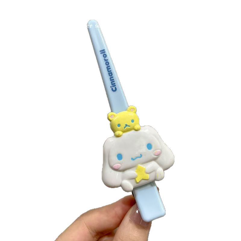 Cartoon large hair clips, cute forehead bangs clips, student hair accessories, abundant hair volume, duckbill clips, hair accessories, hair clips wholesale Item Picture
