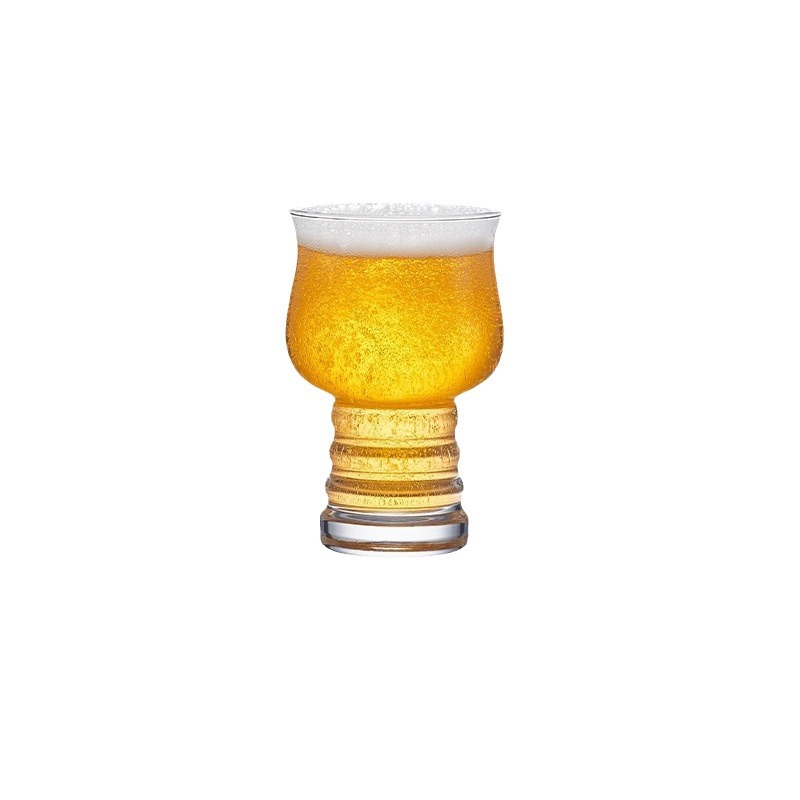 Large-capacity craft beer cups, trendy creative draft beer cups, thickened wheat glass cups, and light luxury personalized juice cups Item Picture