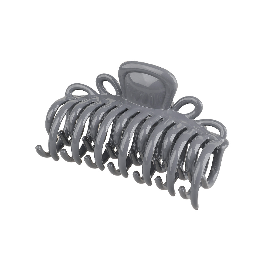 Qiyue Cross-border's new hair clips, curls, hair grabbers, versatile shark clips, simple large hair grabbers, women's headwear, and hair accessories wholesale Item Picture