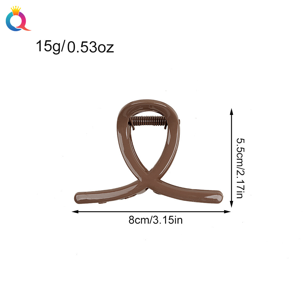 Qiyue Small Hairpin, ins high-end hairpin, hairpin, women's back of the head, shark hairpin, hair accessory wholesale Application Scenario