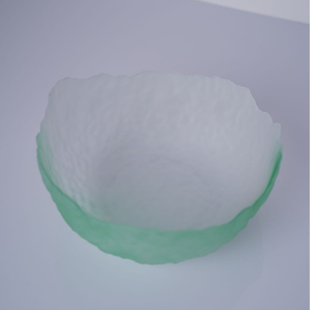 Wholesale of Japanese-style hammered wax apple glass bowls, minimalist InS-style dessert, fruit and salad bowl sets for household tableware Specification drawing