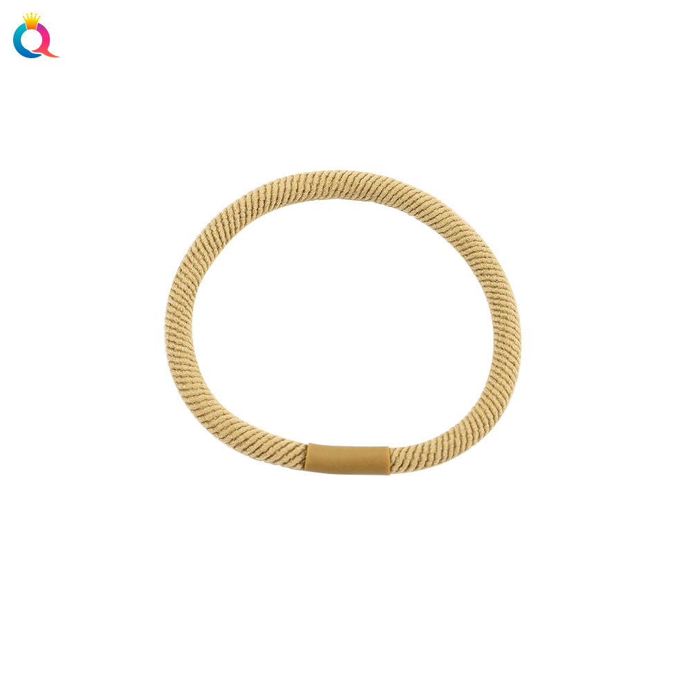 Qiyue Korean-style hair tie for women with thick ponytails, a popular online celebrity, with a simple and elegant style. 10 hair bands and hair bands, a simple hair tie Item Picture