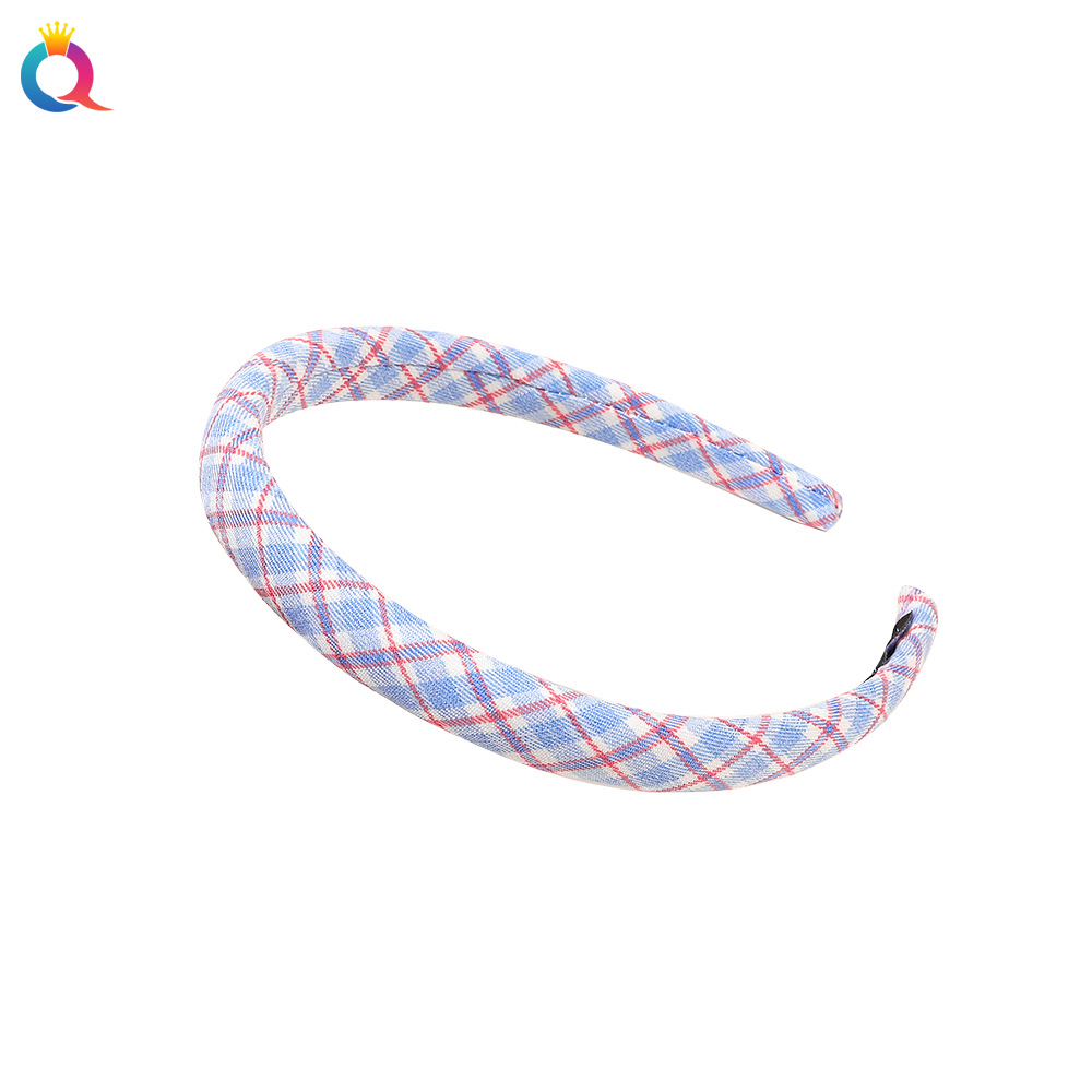 Qiyue Korean-style fresh and cute face wash sponge hair band, women's hair clip, versatile and high-end style, hair hole and hair accessory wholesale Item Picture