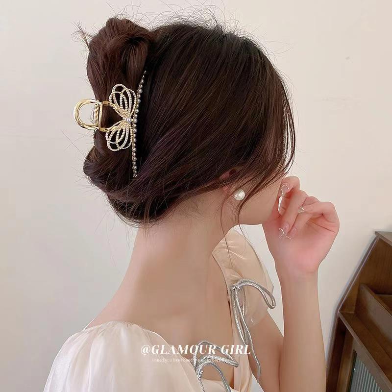 Classic bestsellers, high-end hairpins, women's claw clips, shark clips, hair clips at the back of the head, large hair clips, headwear Specification drawing