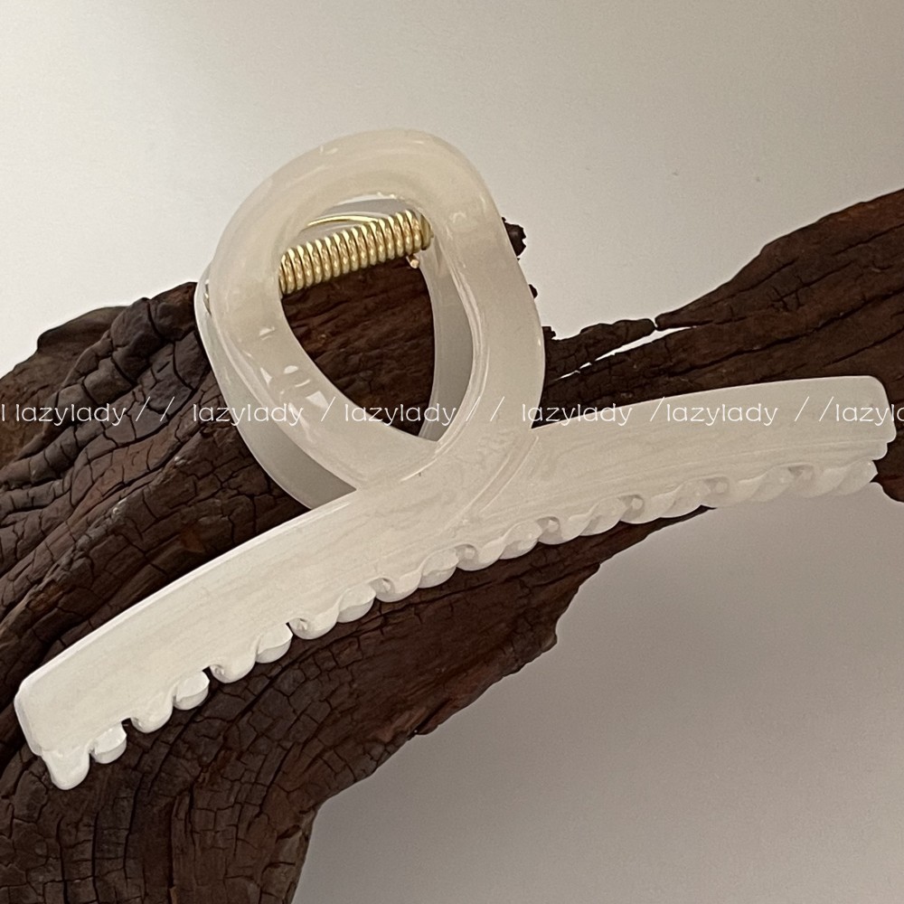 Elegant French hair clips, large retro and versatile, deep autumn color series, bath shark clips, cross-border hair accessories wholesale Item Picture