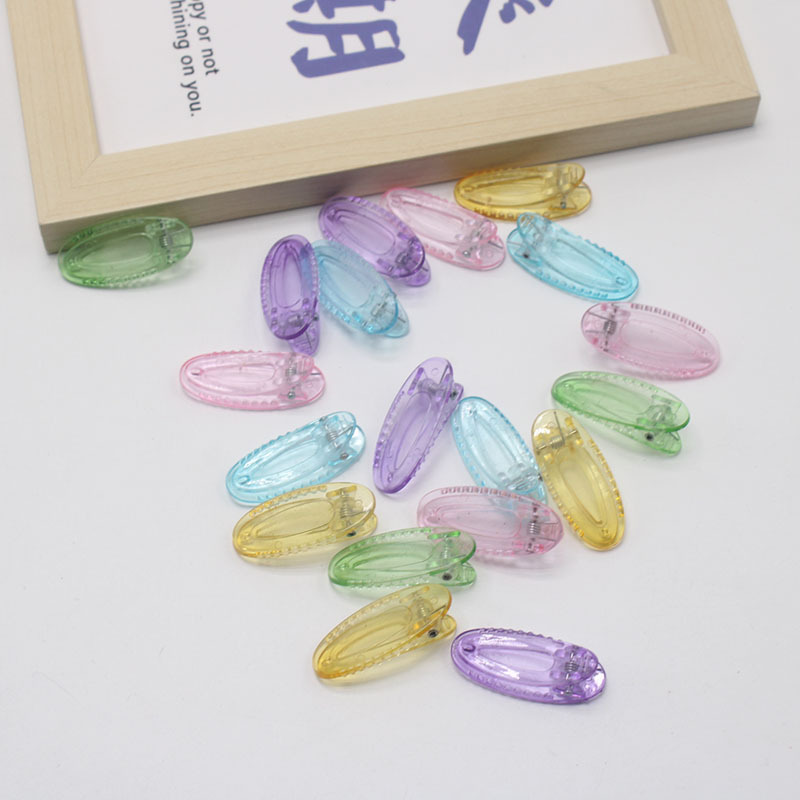 Korean ins jelly-colored hair clips, girl shark clips, sweet diy cream gel hair clips, hair clips, broken hair clips wholesale Item Picture