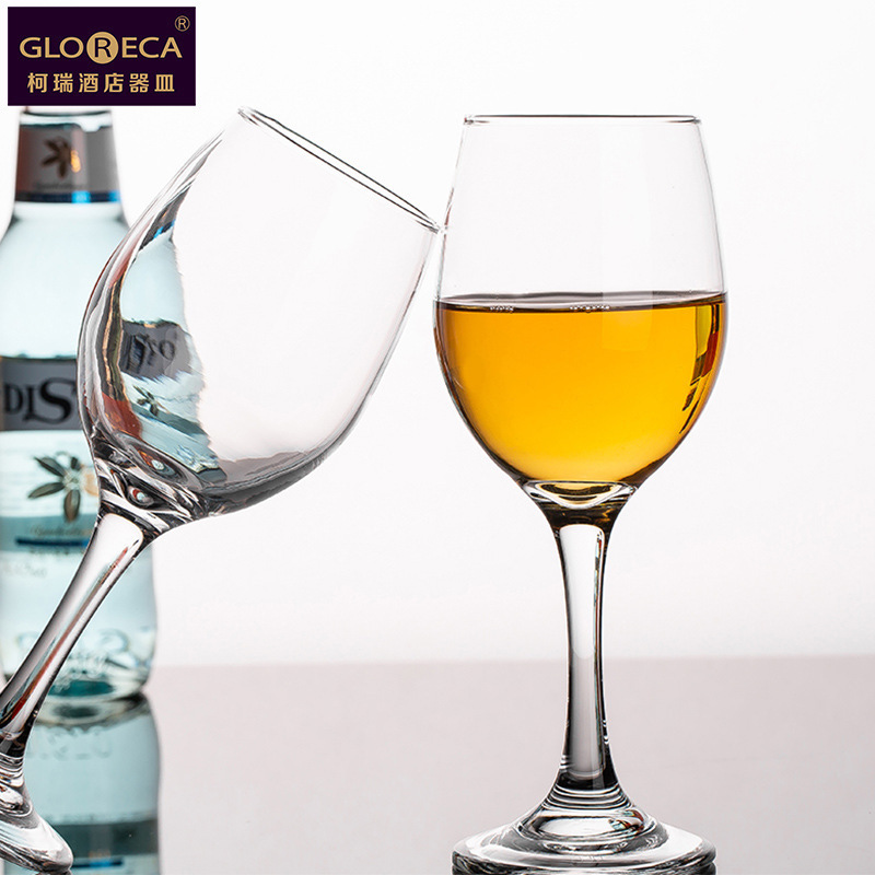Wholesale of Kerui transparent thickened glass cups, multi-functional cups, wine glasses, wine glasses and tall glasses with ogo printing full figure