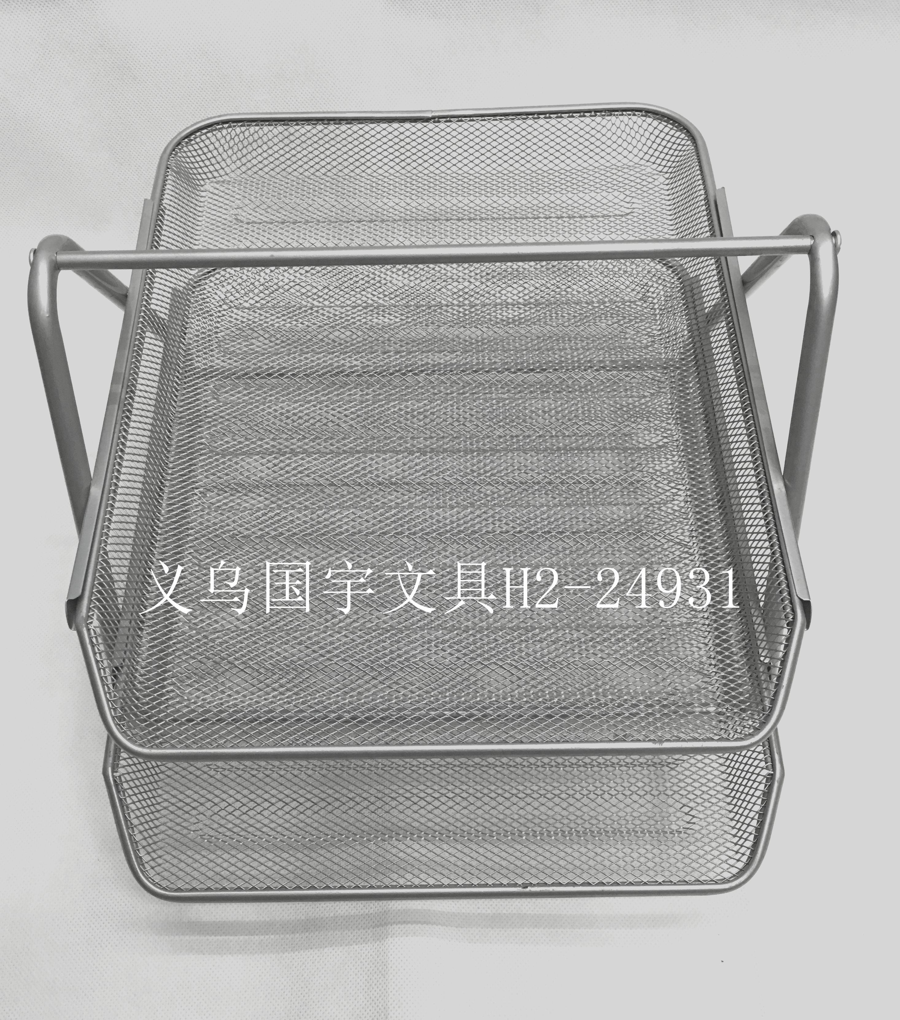 收纳 架盘 文件盘 二层 铁文件盘 厂家直销 外贸内销供应