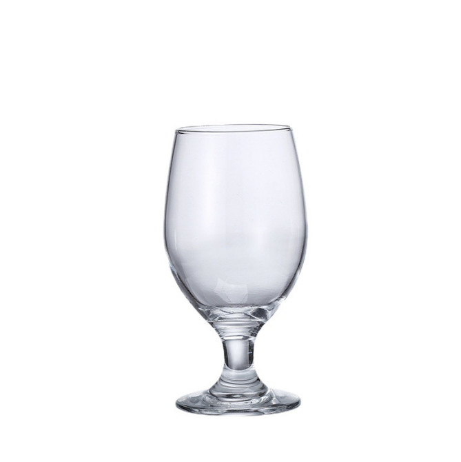 Libi tempered glass wine glasses, goblets, multi-functional water glasses, juice glasses, red wine glasses, milk glasses, wholesale for restaurants Item Picture