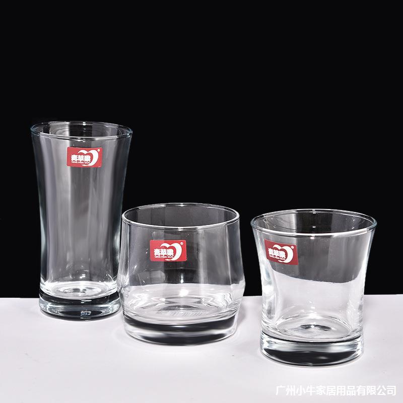 Glass cups, home beer mugs, high school girls' appearance level water cups, simple living room tea cups, beverage cups, ins style craft beer cups Specification drawing