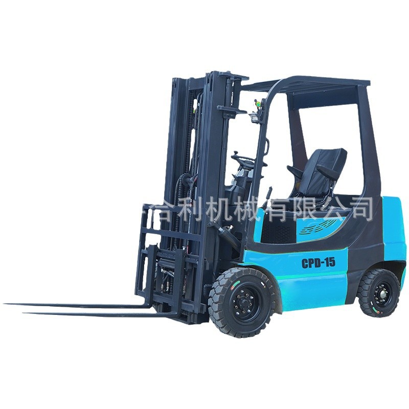 Wholesale 2-ton electric forklifts, warehouse handling and loading vehicles, hydraulic lifting, new energy 3-ton electric forklifts from the manufacturer Item Picture