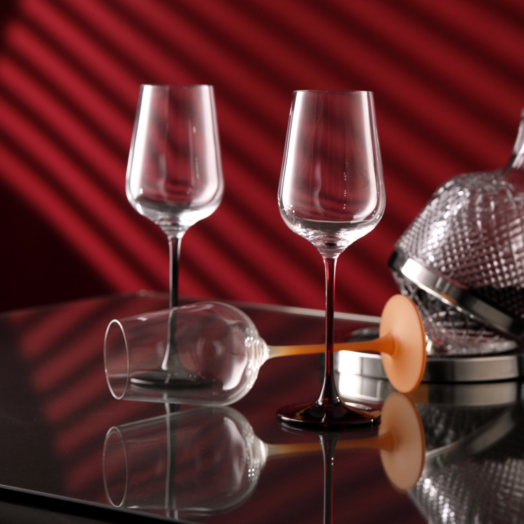Idelita S97 series colorful crystal glass, Bordeaux wine glass, wine glass, highball glass full figure