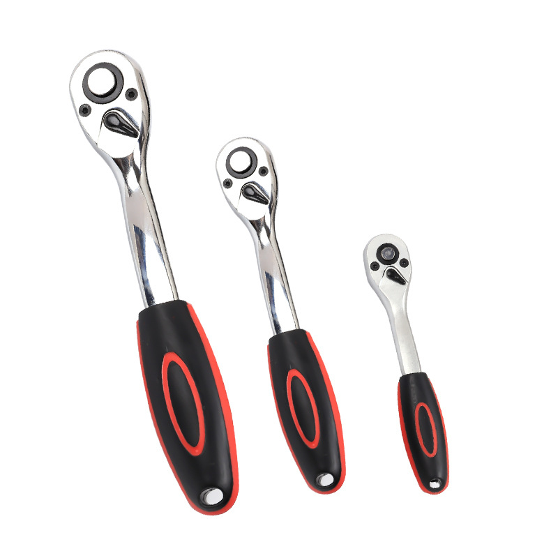 Quick ratchet wrench 1/2, big Fly, Medium Fly, Small Fly, automatic bidirectional socket head, Fly wrench auto repair tool set Item Picture