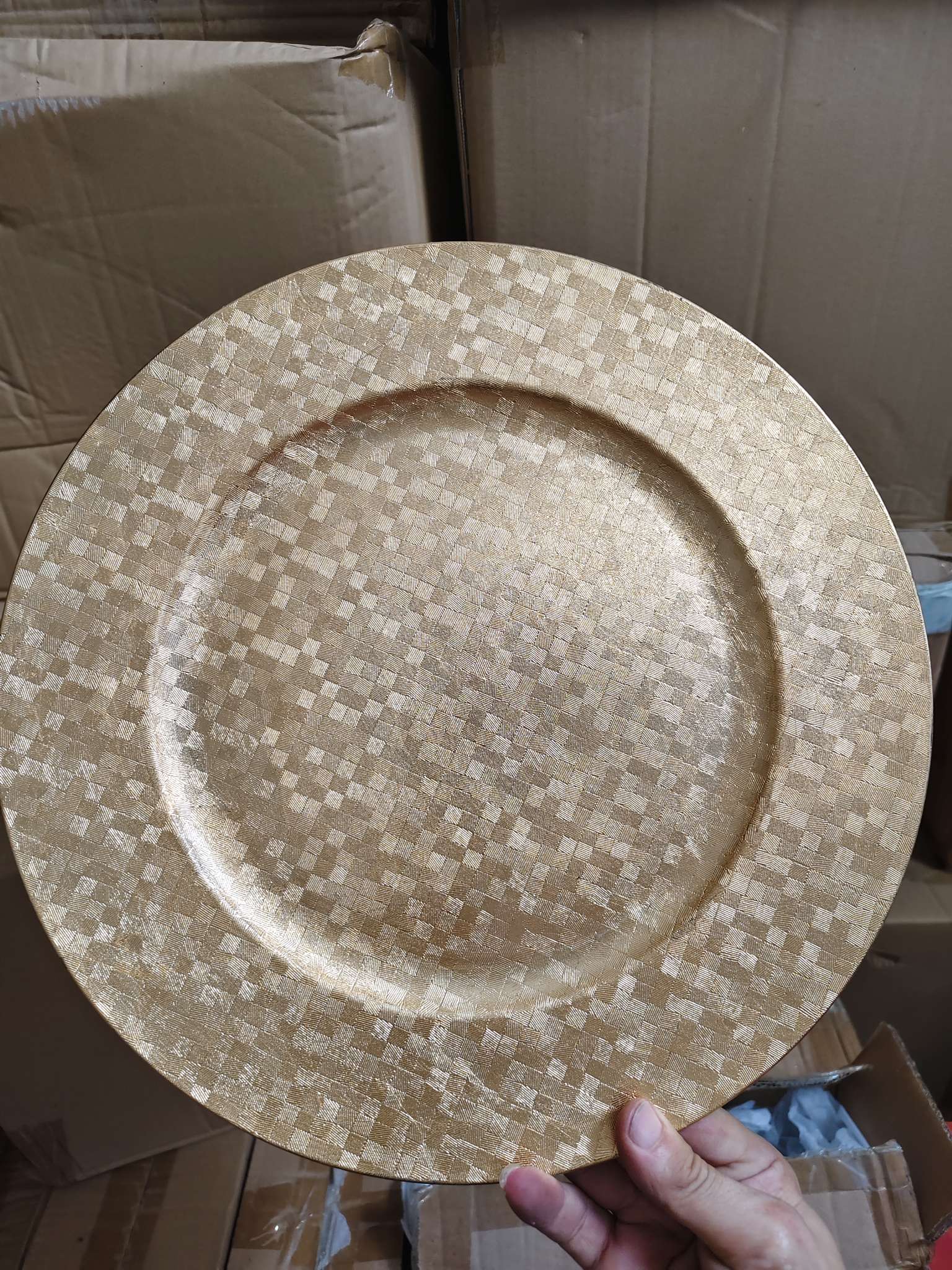 塑料盘子现货供应圣诞盘子详情图9