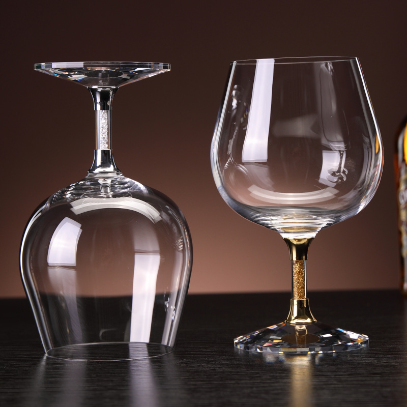 Wholesale Idelita crystal glass cups, diamond cups, stems, brandy cups, wine glasses and red wine glasses with logo printing Application Scenario