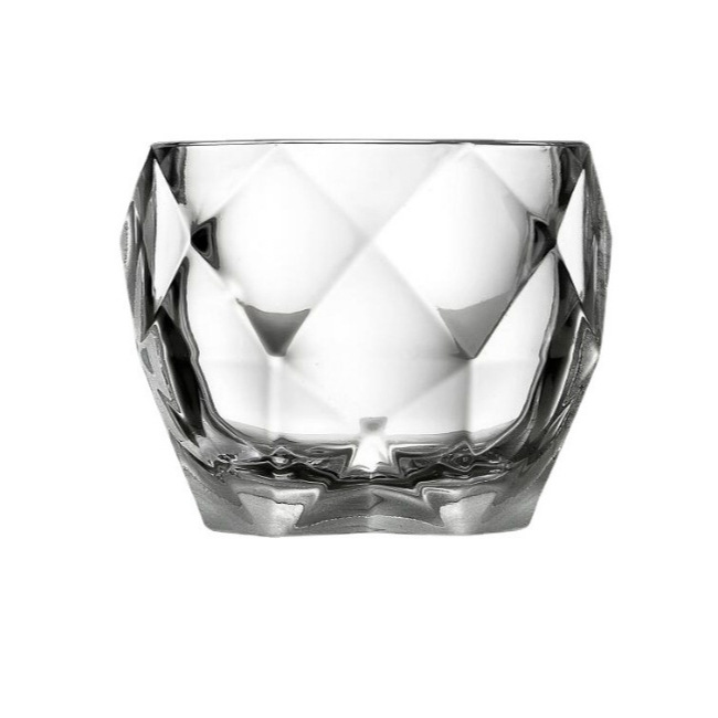 Whisky wine glasses for home use, European crystal glass wine glasses, creative ins style octagonal beer glass bar set Application Scenario