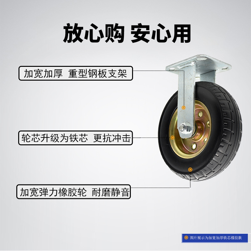 Steel plate trolley, flatbed truck, household small trolley, folding, thickened, silent warehouse handling, heavy-duty small trailer Application Scenario