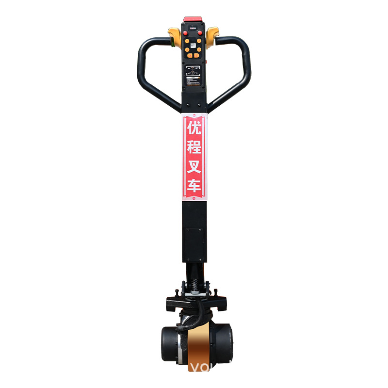 All-electric integrated rod modified manual forklift, electric 2-ton hydraulic truck, pallet handling, ground cattle, lithium battery loading and unloading vehicle Item Picture
