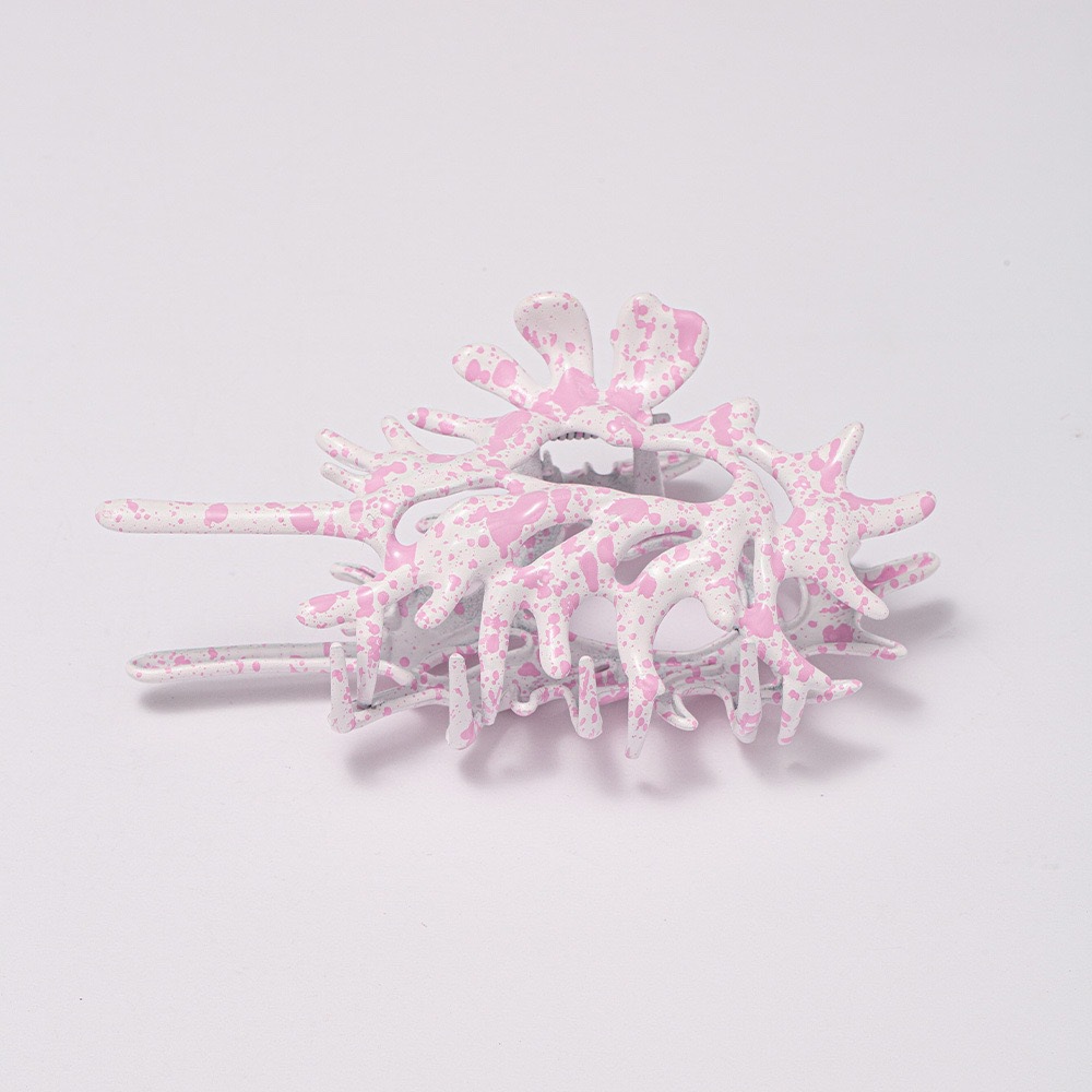 Conch hairpin, shark hairpin, niche design, high-end style, ins, back of the head, hair clip, hair accessory Specification drawing