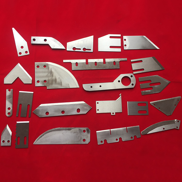 Irregular and irregular-shaped blades, slitting blades, cutting blades provided in drawings, stainless steel CNC machine blades, sharp edges details Picture