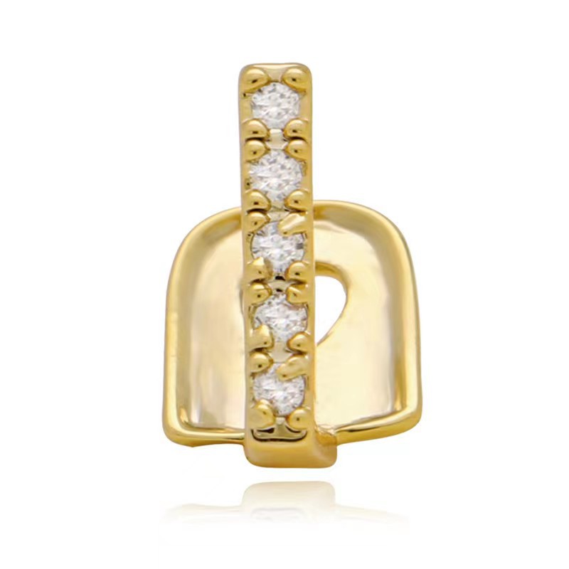 Single-row zircon braces, single hip-hop braces, gold and silver braces, decorative hip-hop braces, decorative hip-hop braces full figure