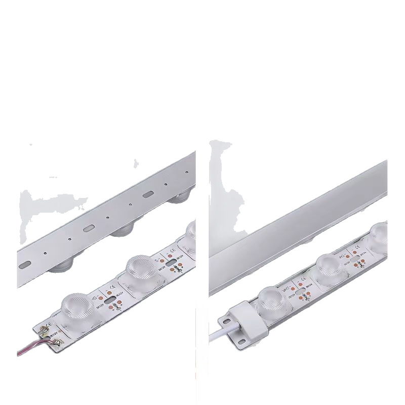 Diffuse reflection led light strips, double-sided indoor and outdoor low-pressure waterproof, non-waterproof side light source advertising light box led light strips Item Picture
