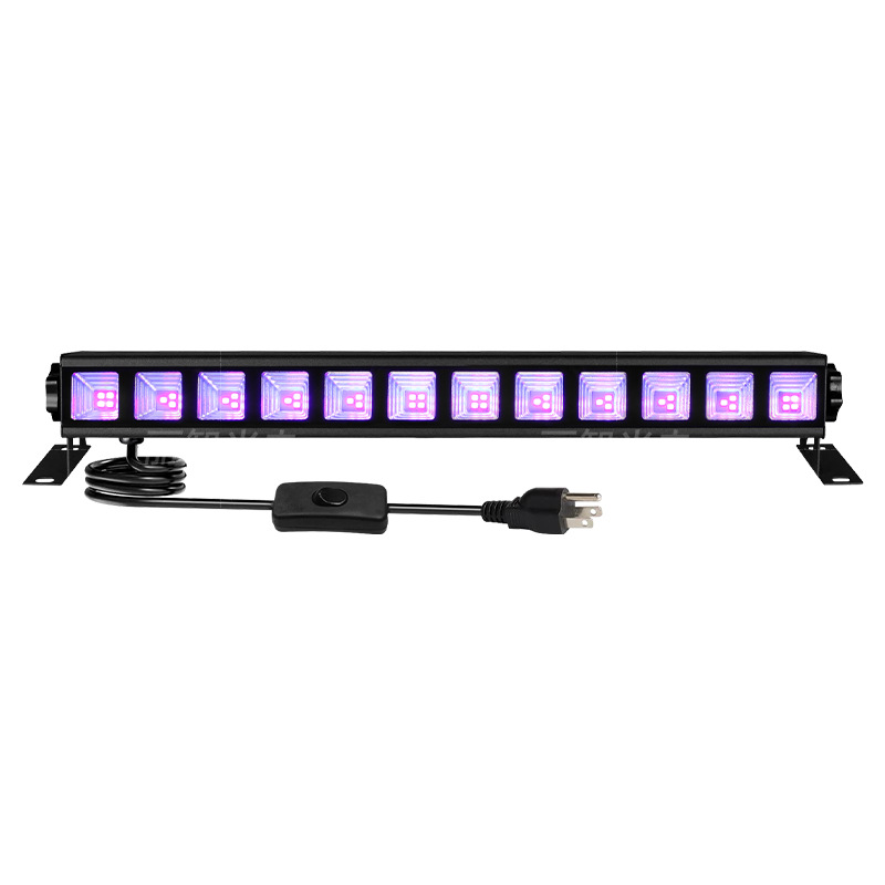 Cross-border LED wall-washing lights, UV ultraviolet light lines, haunted house atmosphere decoration, Halloween Christmas long strip led line lights Application Scenario