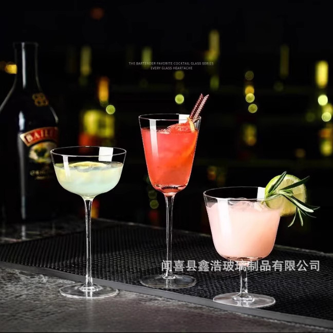 Crystal glass highball glass, Japanese bar cocktail glass, small spirits whisky glass Application Scenario