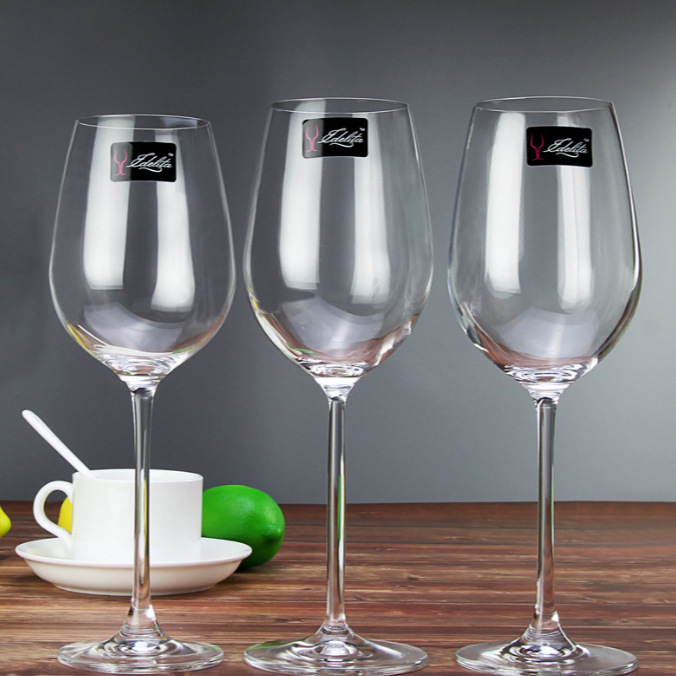 Wholesale of crystal glass cups, red wine glasses, household European-style large-bellied wine sets, highball glasses and wine glasses Specification drawing