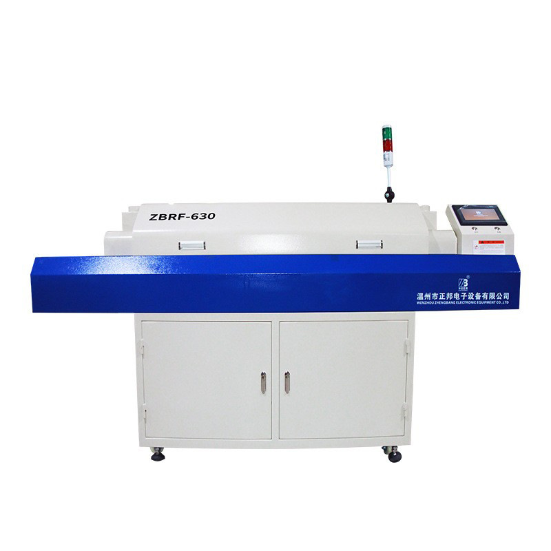 Zhengbang SMT equipment, 12-zone hot air reflow soldering machine, small surface mount reflow soldering, mesh belt transfer type reflow soldering Item Picture