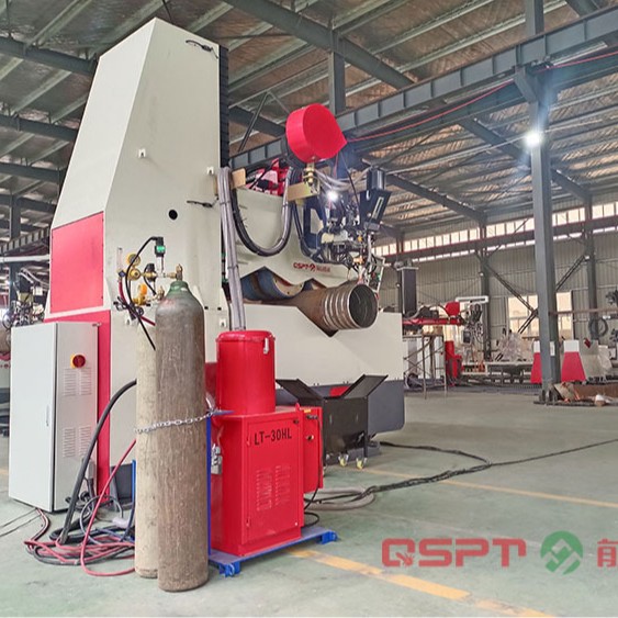 The split-type automatic welding equipment enhances production efficiency for TIG/MIG base welding Specification drawing