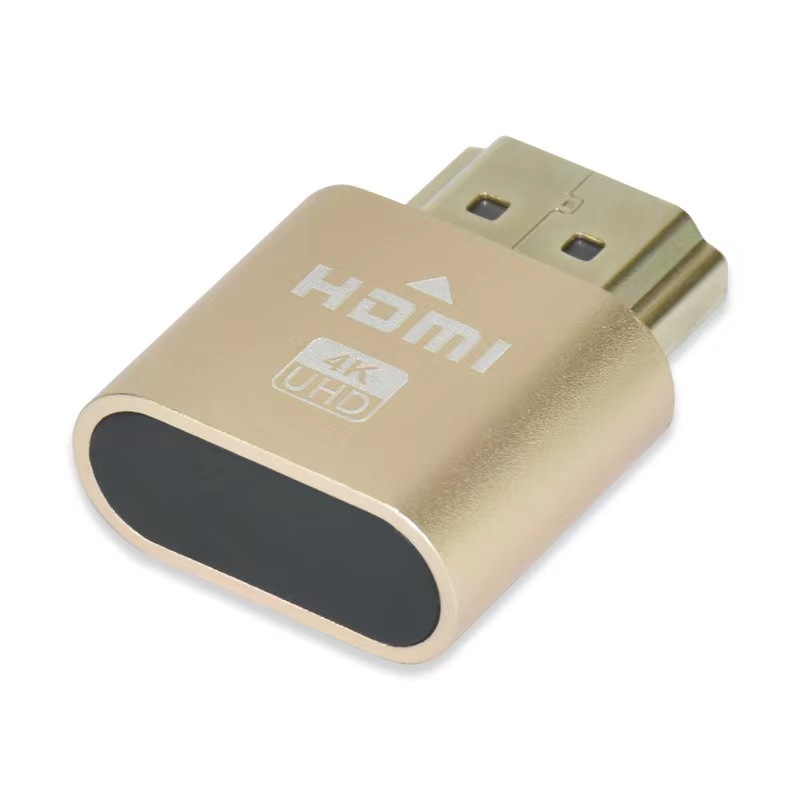 hdmi virtual display remote hanging 3060 graphics card load converter Specified resolution EDID Lock Screen Treasure Application Scenario
