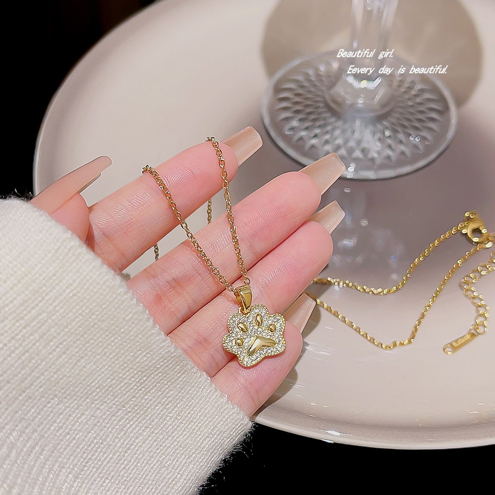 Exquisite sparkling diamond sole necklace, a versatile, niche, fashionable and simple necklace for women, in an ins style, versatile and high-end collarbone chain Specification drawing