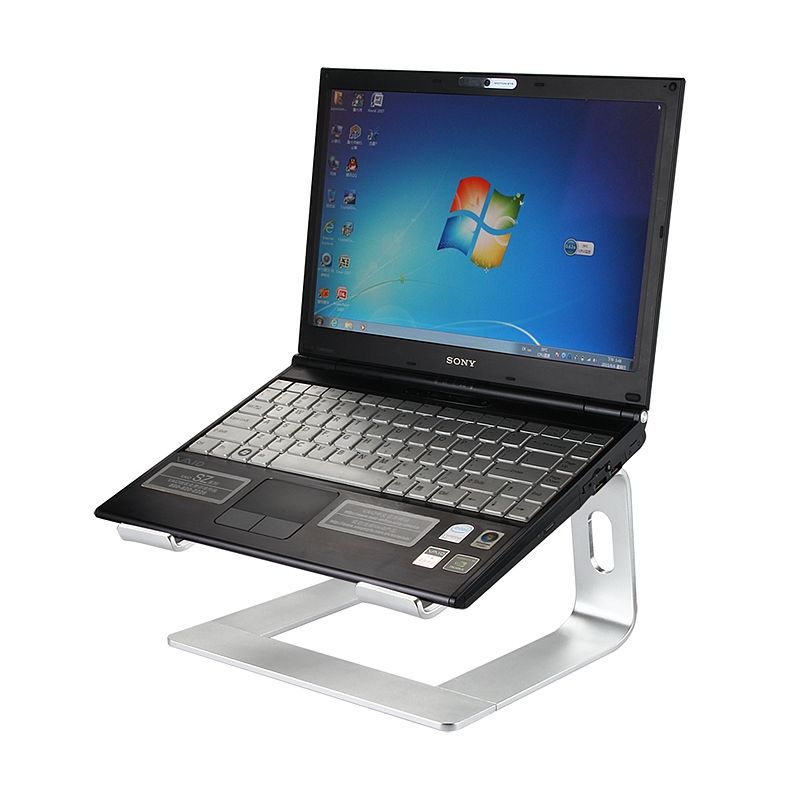 Wholesale of notebook computer stands, lazy desktop height-increasing stand, laptop suspended cooling stand, storage base Application Scenario