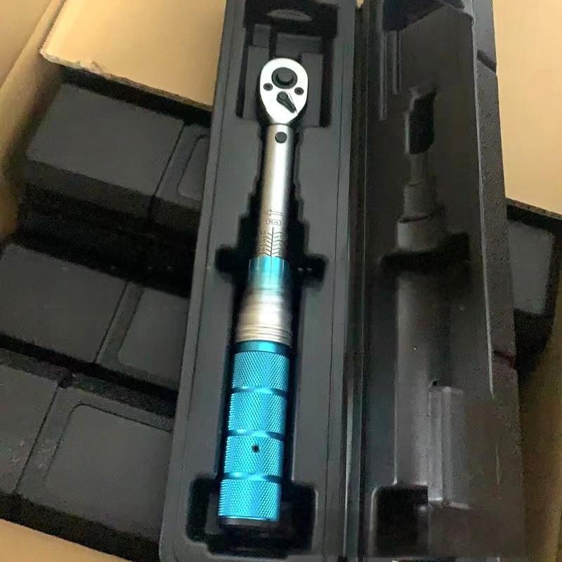 Industrial-grade interchangeable head ratchet torque wrench set, preset high-torque moment wrench, auto repair kilogram wrench Specification drawing