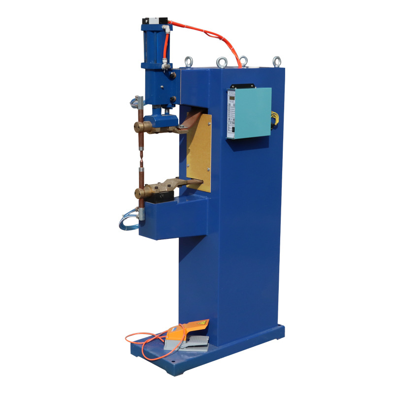 Pneumatic spot and convex welding machine, copper strip, stainless steel, cold and hot galvanized sheet, nut, copper wire, carbon brush, microcomputer-controlled touch Item Picture