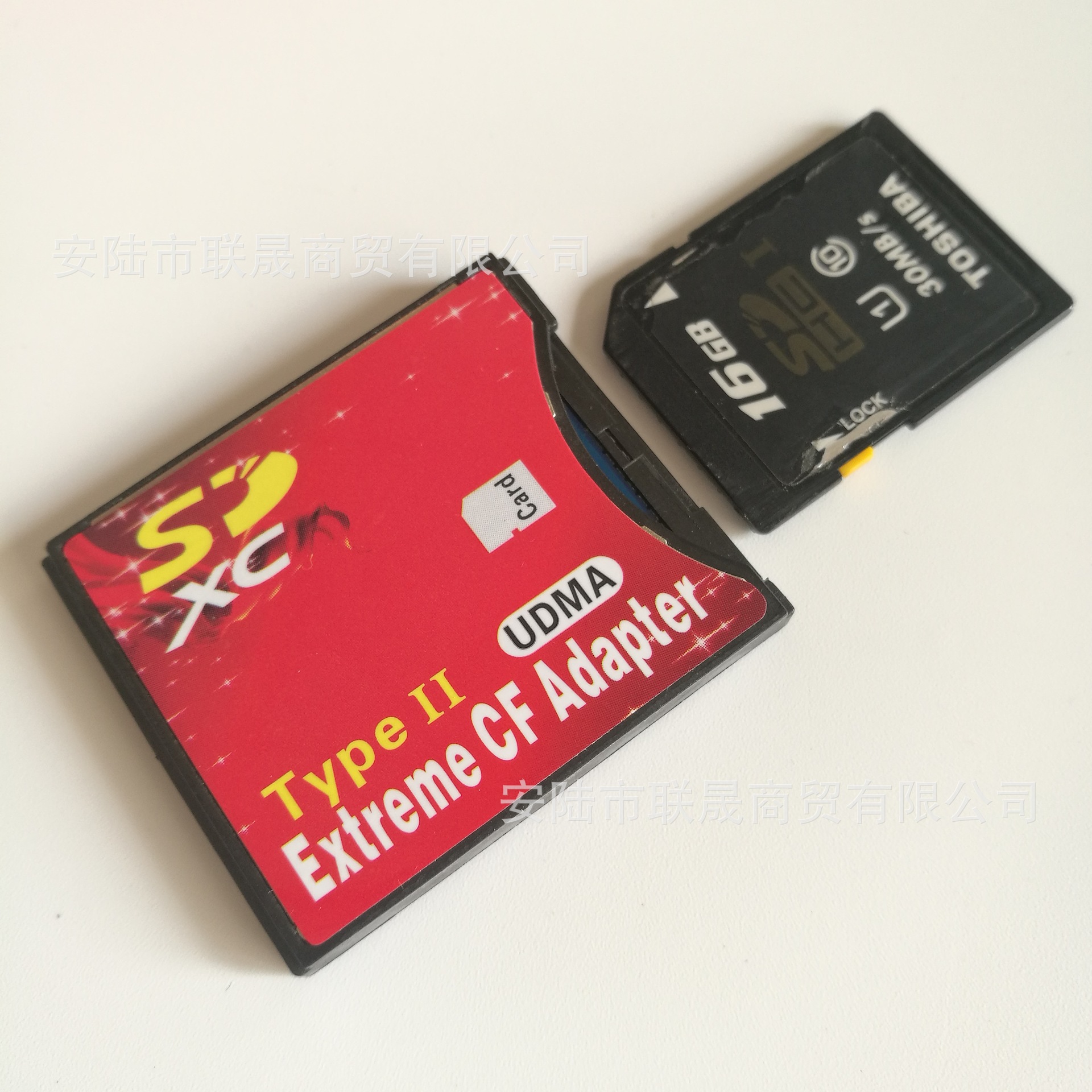 The brand-new SD to CF card holder supports wireless Wifi, SD card Type II adapter, and single-lens reflex thick adapter card Item Picture