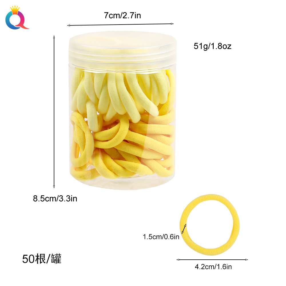 Qiyue high-elasticity towel bands, hair ties, girls' seamless hair bands, hair ties, rubber bands, ins high appearance level wholesale Application Scenario